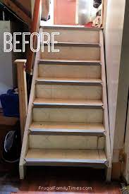 Copper Stair Risers Diy Stair Makeover