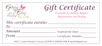 gift certificates garden of eden