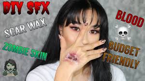 diy sfx on a budget scar wax blood