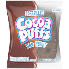 frozen soft filled bar cocoa puffs