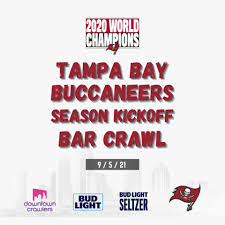 ta bay buccaneers season kickoff bar