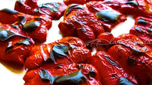 how to roast and freeze red peppers