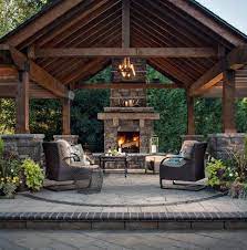 46 Backyard Outdoor Pavilion Ideas For