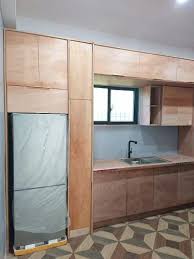 Modern Wooden Kitchen Cabinets Wall