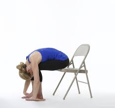 chair yoga for the lower back