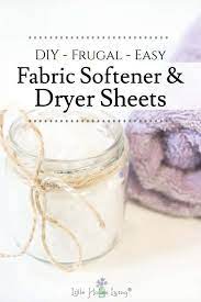 diy natural fabric softener and diy