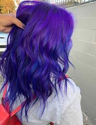 Pink and lilac may look like washed out red, and green just a bad shade of blonde! 34 Stunning Blue And Purple Hair Colors