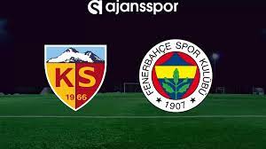 ÖZET | Kayserispor - Fenerbahçe 0-4 (MAÇ SONUCU) - Ajansspor.com