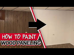 How To Paint Wood Paneling Ace