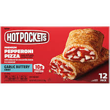 hot pockets four cheese pizza frozen
