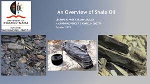 pdf an overview of shale oil