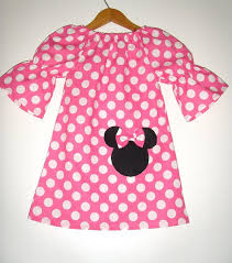 Minnie Mouse Dress Disney Dress 3 4 Sleeves Dress Disney Cruise Dress Pink Minnie Mouse In Sizes 2t 3t 4t 5t 6 7 8