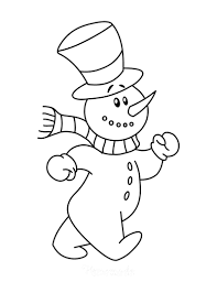 You've come to the right place! 60 Best Snowman Coloring Pages For Kids Free Printables