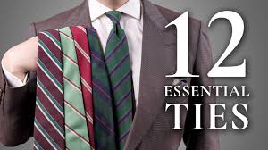 12 essential ties every man should