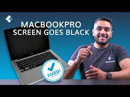 how to solve macbookpro screen goes