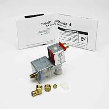 However, there is nothing automatic about getting a water line hooked up to the ice maker. Amana Refrigerator Icemaker Water Valve R0000214 12490801