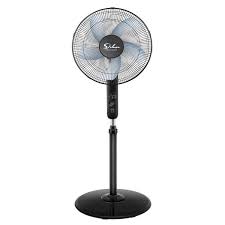 simple deluxe oscillating 16 inch 3 sd pedestal stand fan with remote control
