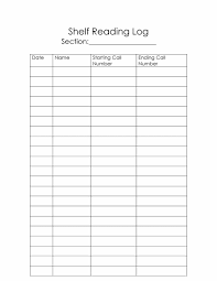 47 Printable Reading Log Templates For Kids Middle School