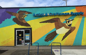Bird Murals The Many Birds Of Portland