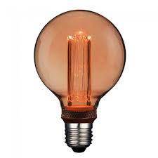 e27 led filament globe bulb 4w