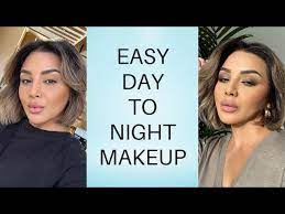 day makeup into night makeup tutorial