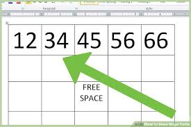 3 Easy Ways To Make Bingo Cards With Pictures Wikihow