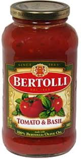 bertolli tomato and basil sauce 26 oz