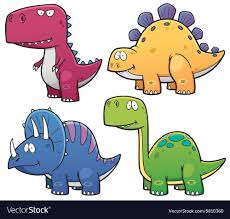 Are you searching for cartoon dinosaur png images or vector? Vector Illustration Of Dinosaurs Cartoon Characters Download A Free Preview Or High Quality Adobe Illus Dinosaur Dinosaur Coloring Pages Cartoon Dinosaur Cute