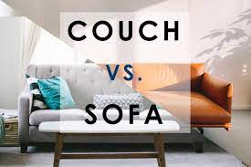 difference between a couch and sofa