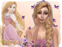 the sims resource rapunzel