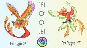 Drawing Pokémon Mega X/Y Evolutions - Ho-oh Mega Evolution / Fan Art Pokemon  - YouTube