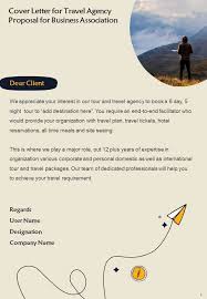 travel agency proposal for business