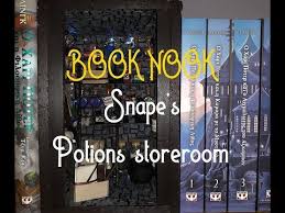 Miniature decor design this post may contain affiliate links. How To Make A Book Nook Inspired By Harry Potter Snape S Potions Storeroom