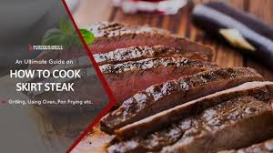 cook skirt steak using grill oven pan