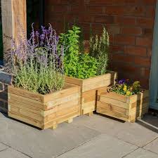 Wooden Garden Planter