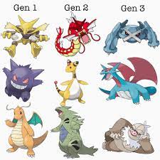 Most powerful Pokémon from gen 1-3 in my opinion if this gets over 500  upvotes I'll make one for gens 4-6 : r/MandJTV