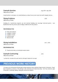Oil And Gas Resume Template 074