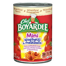 spaghetti sauce with meat chef boyardee