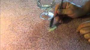 remove dry nail polish from carpet