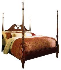 Type of bed poster beds. American Drew Cherry Grove Queen Pediment Poster Bed Code Univ20 For 20 Off
