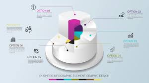 Business Infographics Circle Graph Vector Illustration Illustrator Tutorial