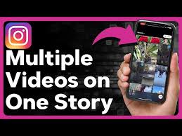 add multiple videos to insram story