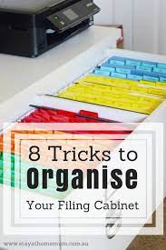 Once you have your closet of files, folders, and labels, you have a couple of options to. 8 Tricks To Organise Your Filing Cabinet