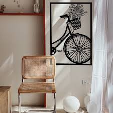 Metal Bicycle Wall Decor Bike Wall Art