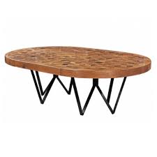Maurits Oval Dining Table With Black
