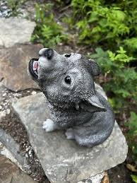 Howling Wolf Pup Statue Figurine 11
