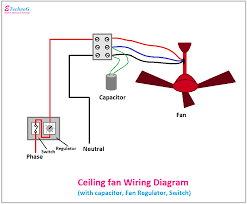 ceiling fan wiring diagram with