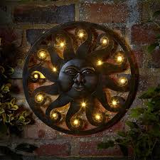 Smart Garden Celestial Sun Led Wall Art