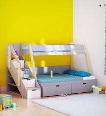 pine tree bunk bed in grey colour