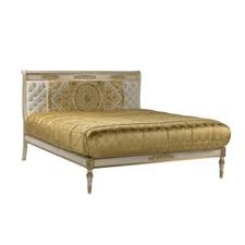 Vanitas King Size Bed With Wooden Frame